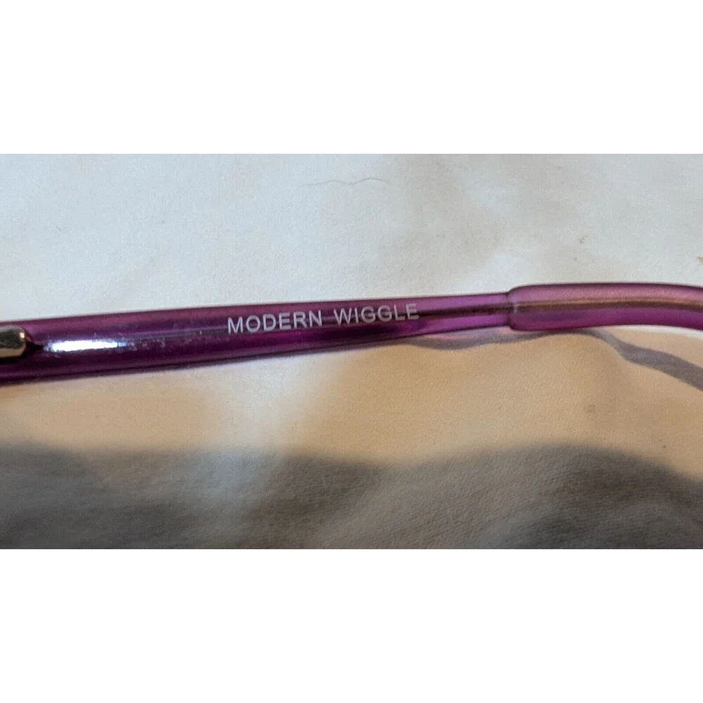 Kids Modern Optical Wiggle Purple Eyeglass Frame Only